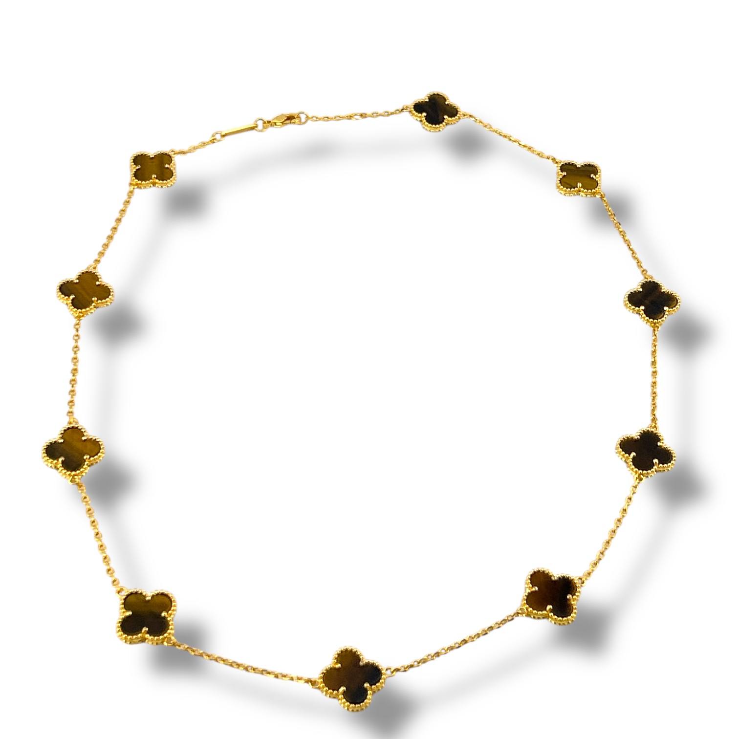 Vancleef 10 flower necklace