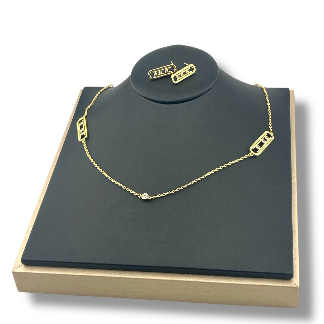 Messica Necklace & Earrings Set