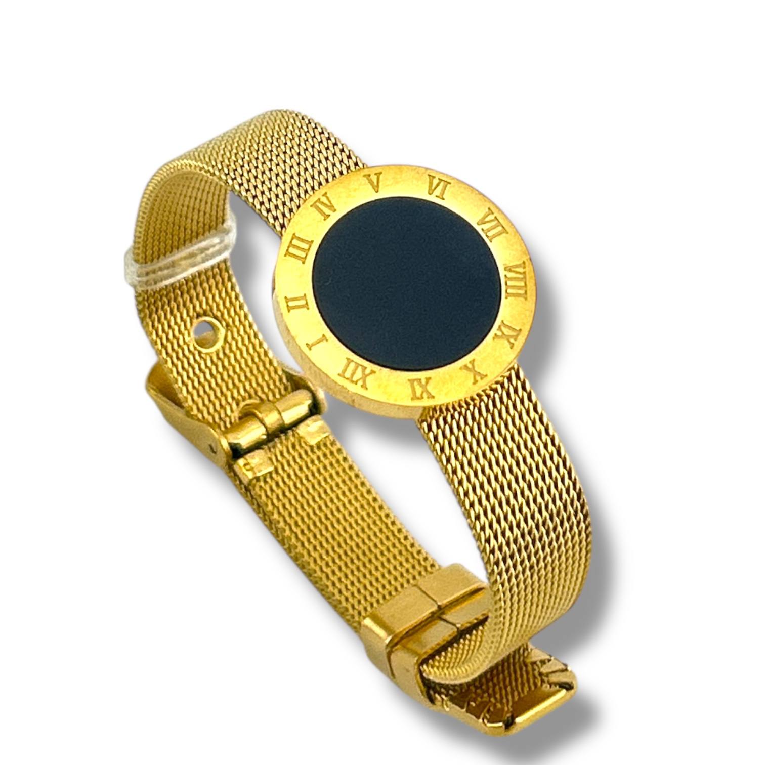 Gold Roman Mesh Bracelet ⌛✨💛