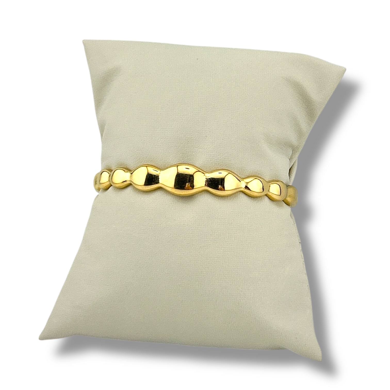 Golden Wave Bangle