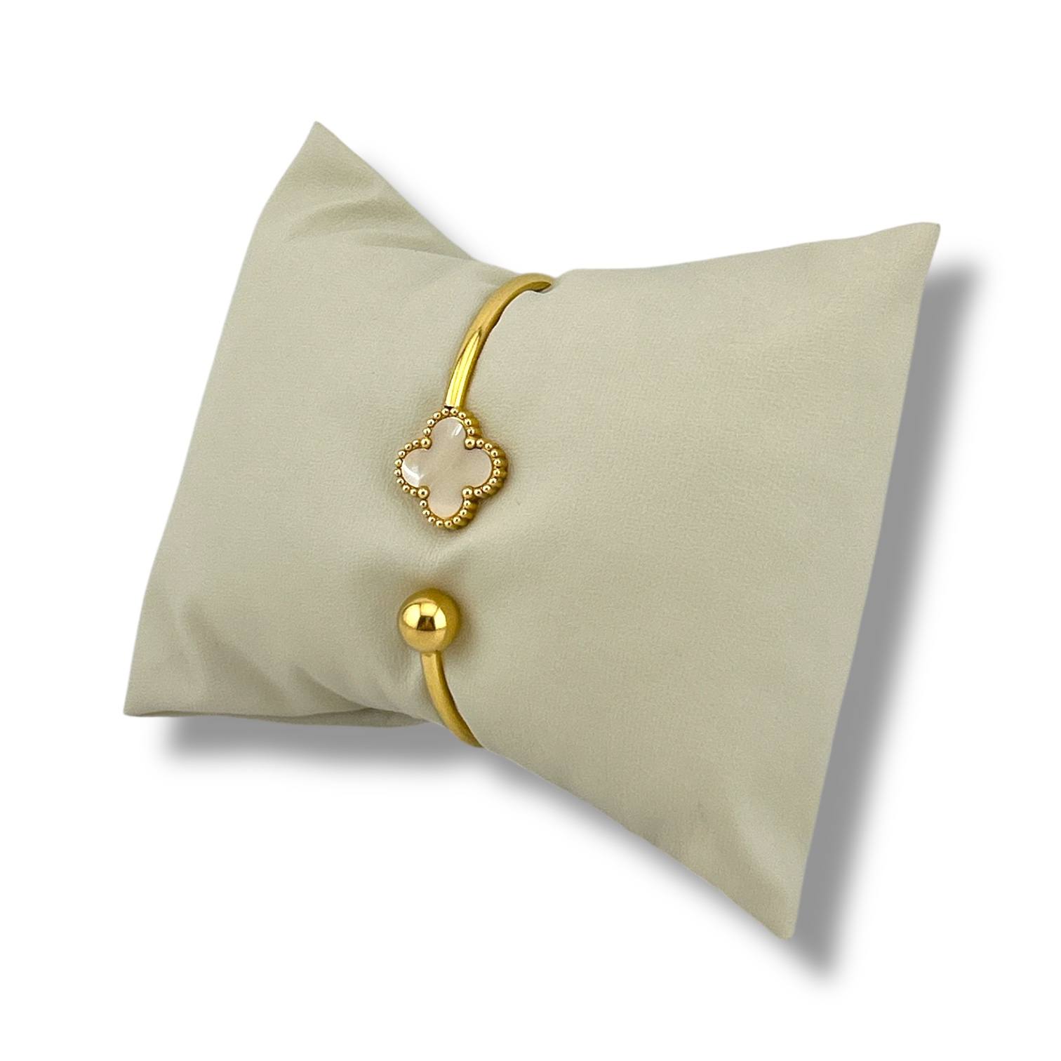 Lucky Charm Open Bangle