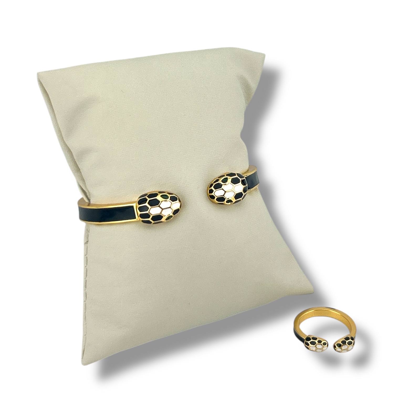 🐍 Serpent Elegance Set (Bracelet & Ring)