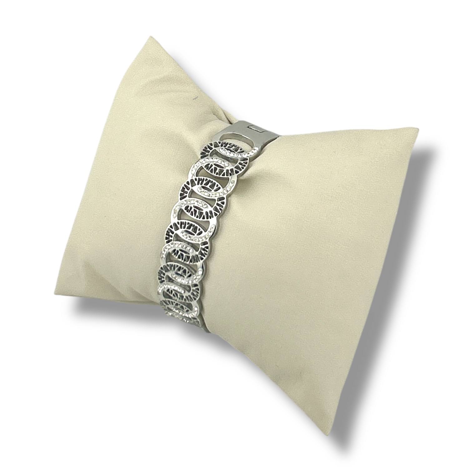 Luxe Linked Elegance Bracelet (Gold & Silver)