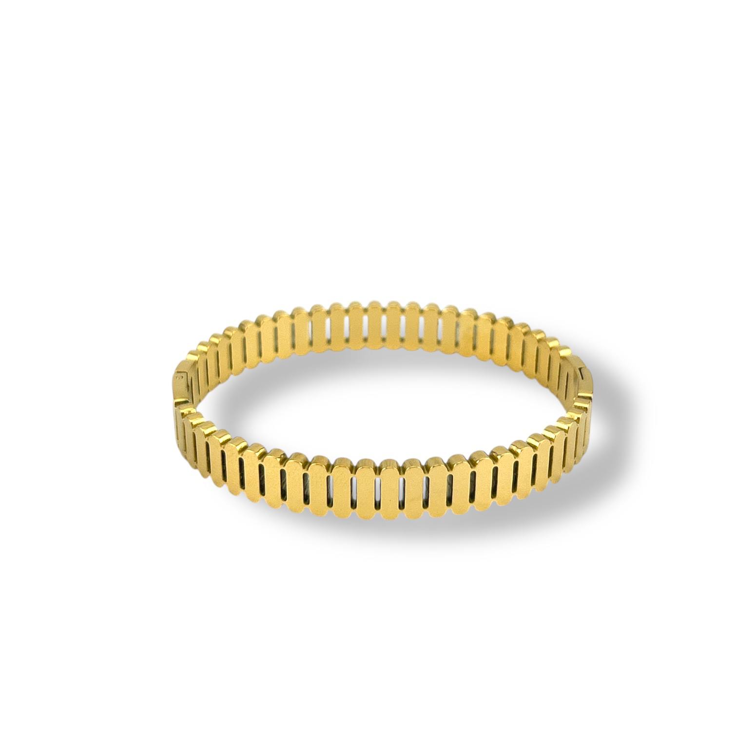 Golden Harmony Bangle