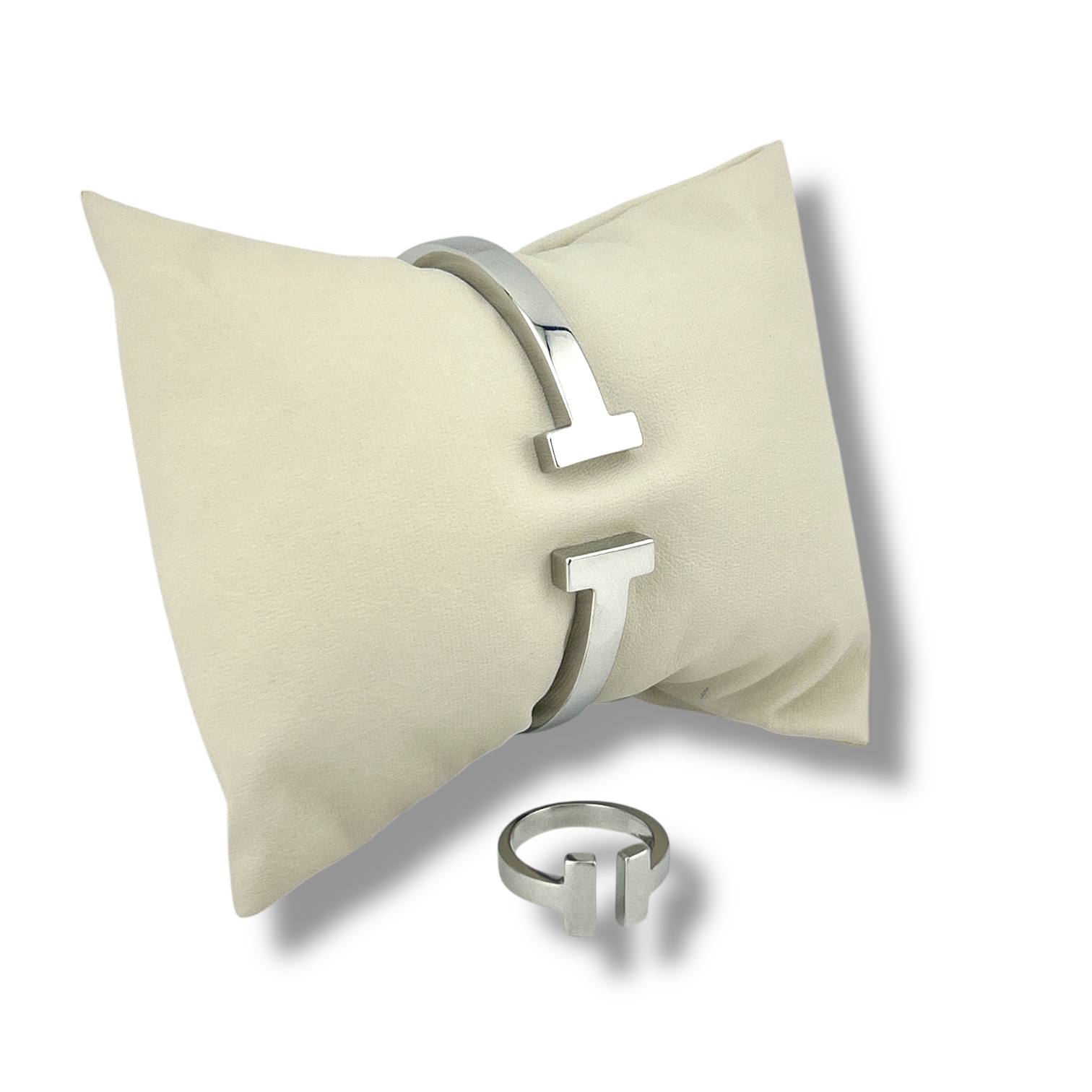 thick tiffany Set – Bangle & Ring