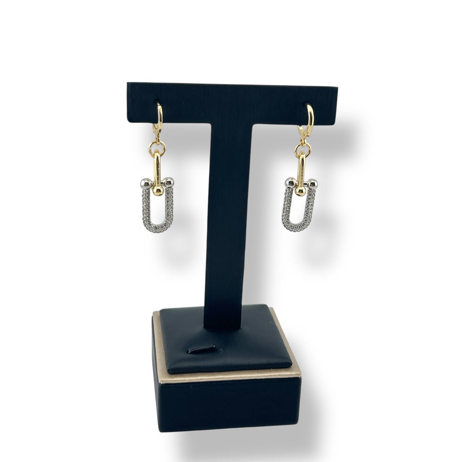 Crystal tiffany Drop Earrings