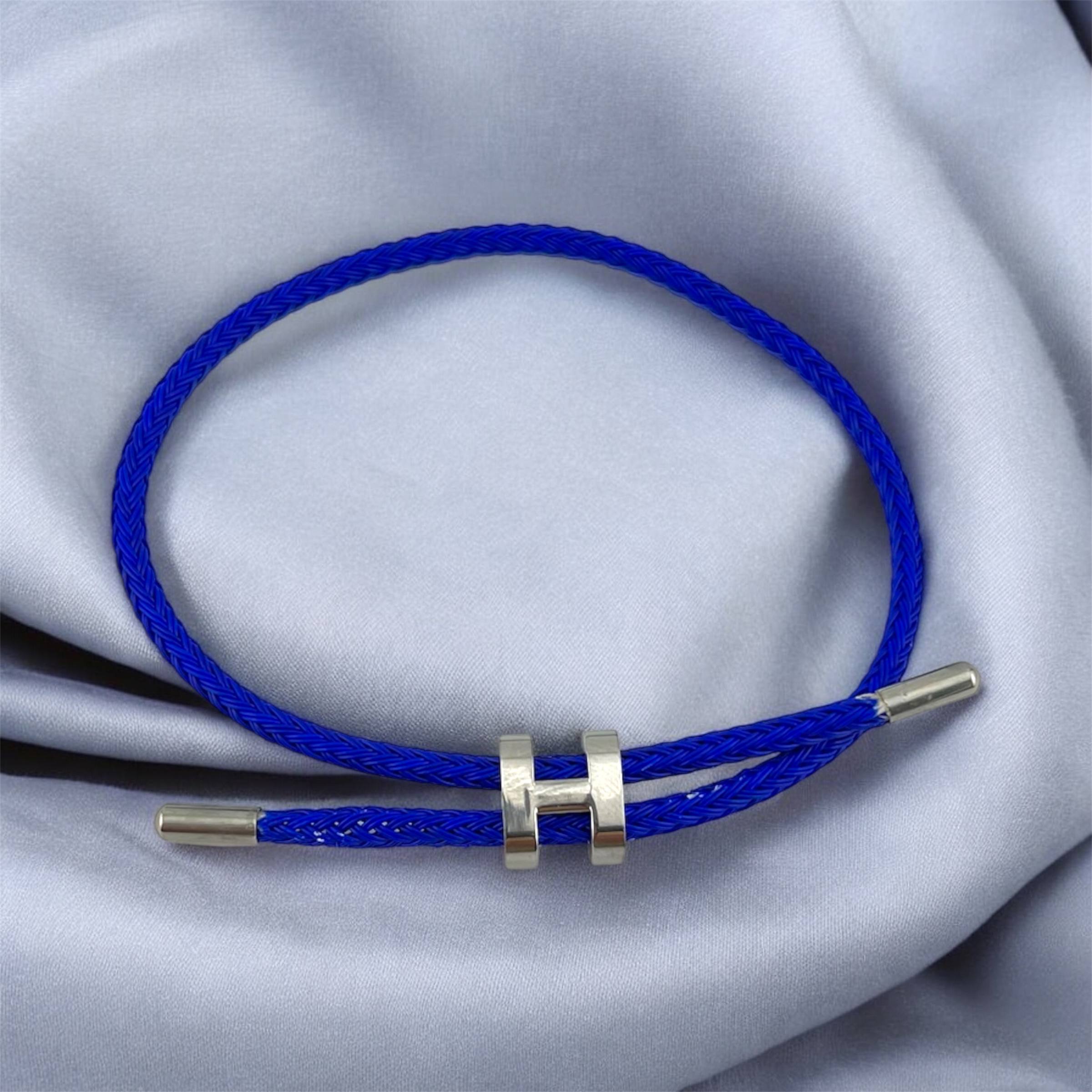 Hermès Bracelet with Silver “H” Clasp 🪢