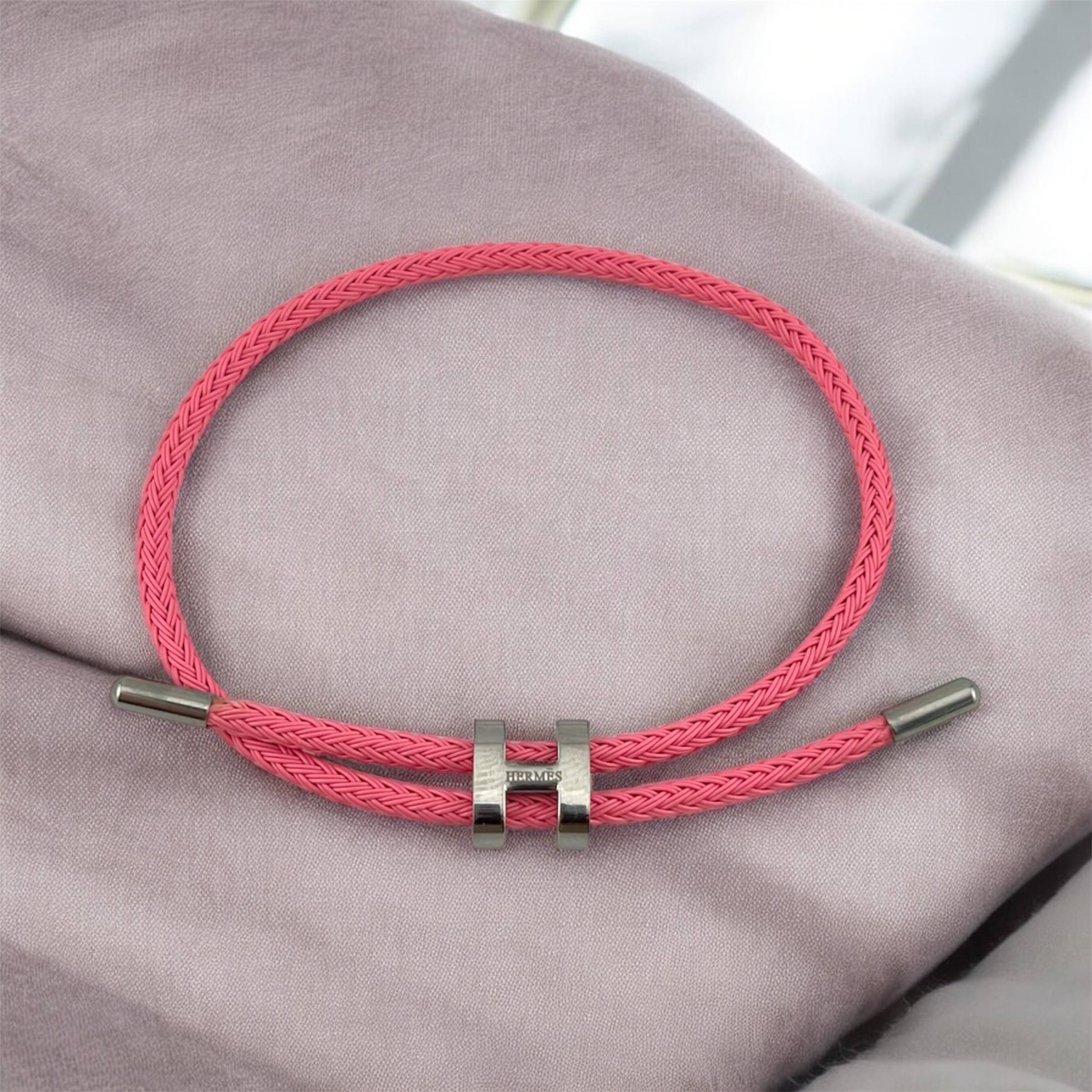 Hermès Bracelet with Silver “H” Clasp 🪢