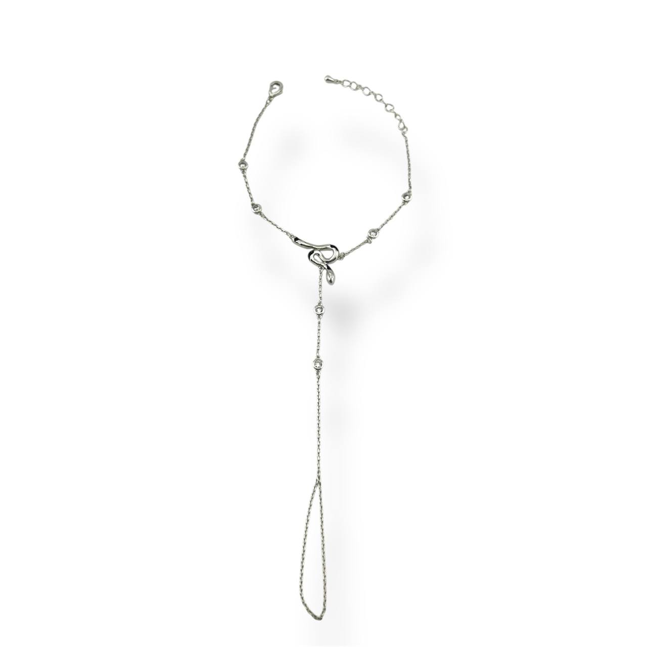 Snake Charm Hand Chain