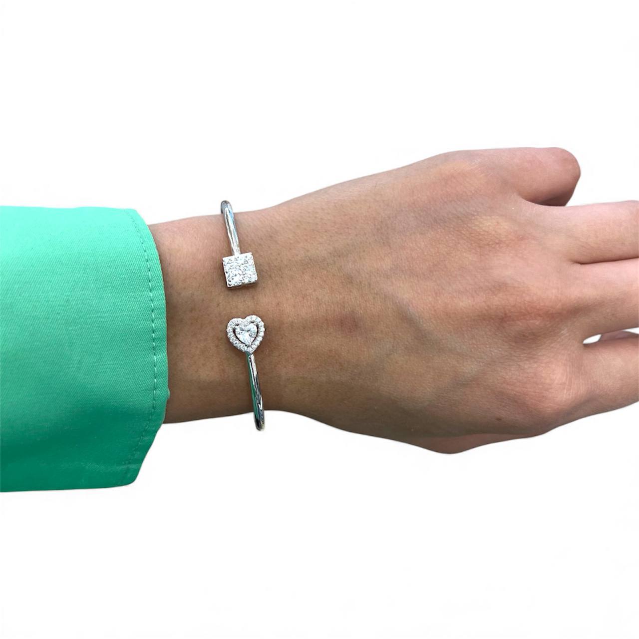 Silver 925 pandora Open Bangle 💖