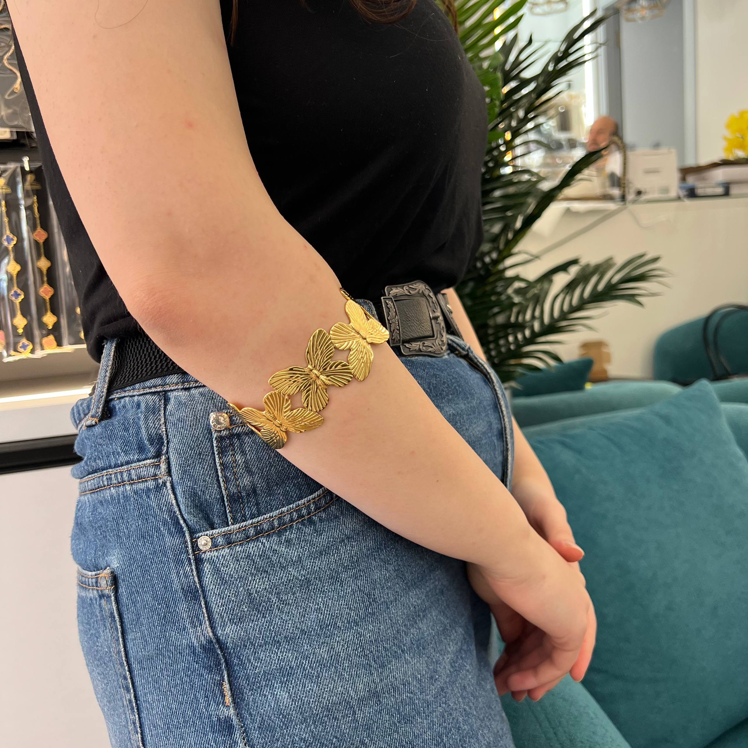 Arm Cuffs–stainless steel