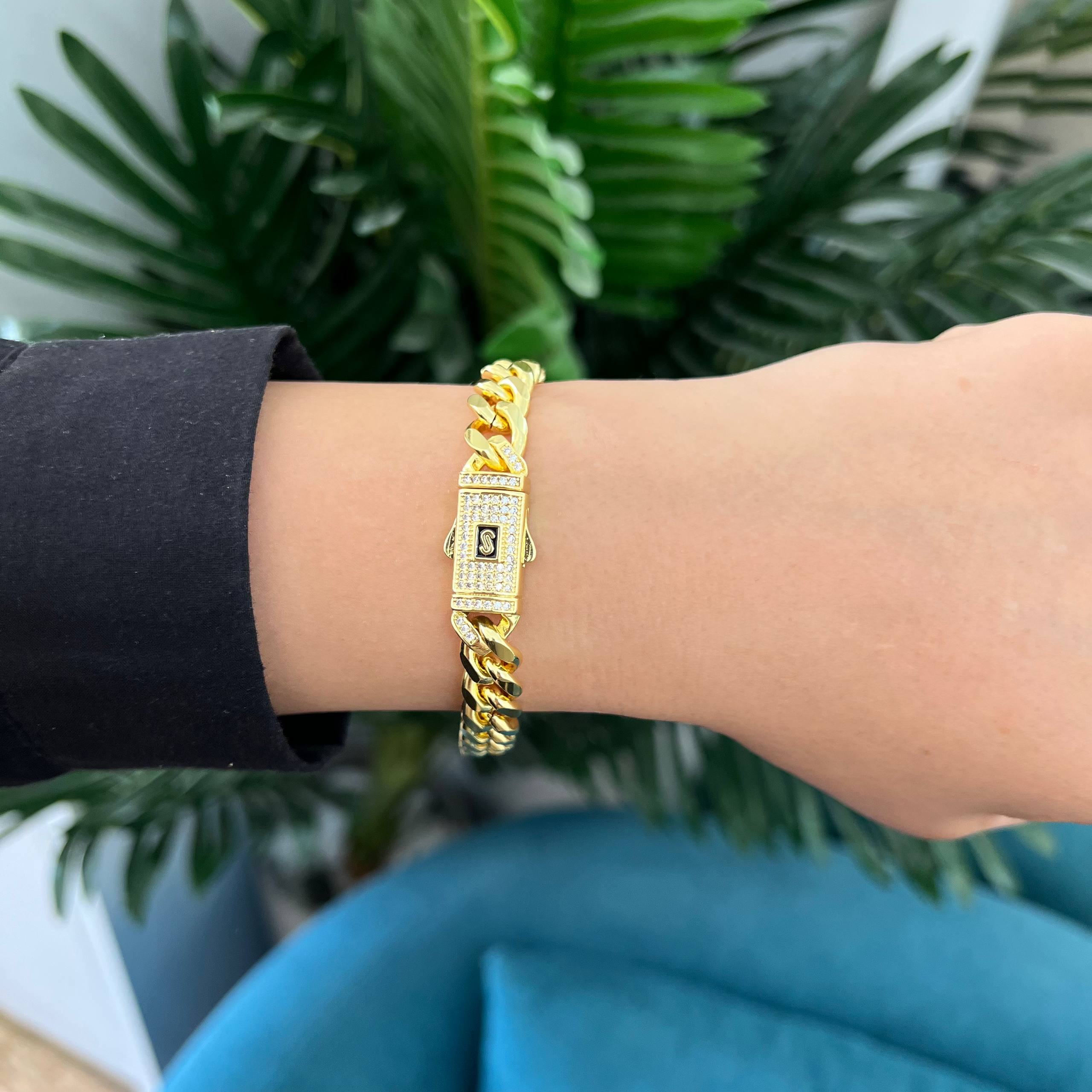 Monaco “Royal Cuban Luxe” Bracelet ✨