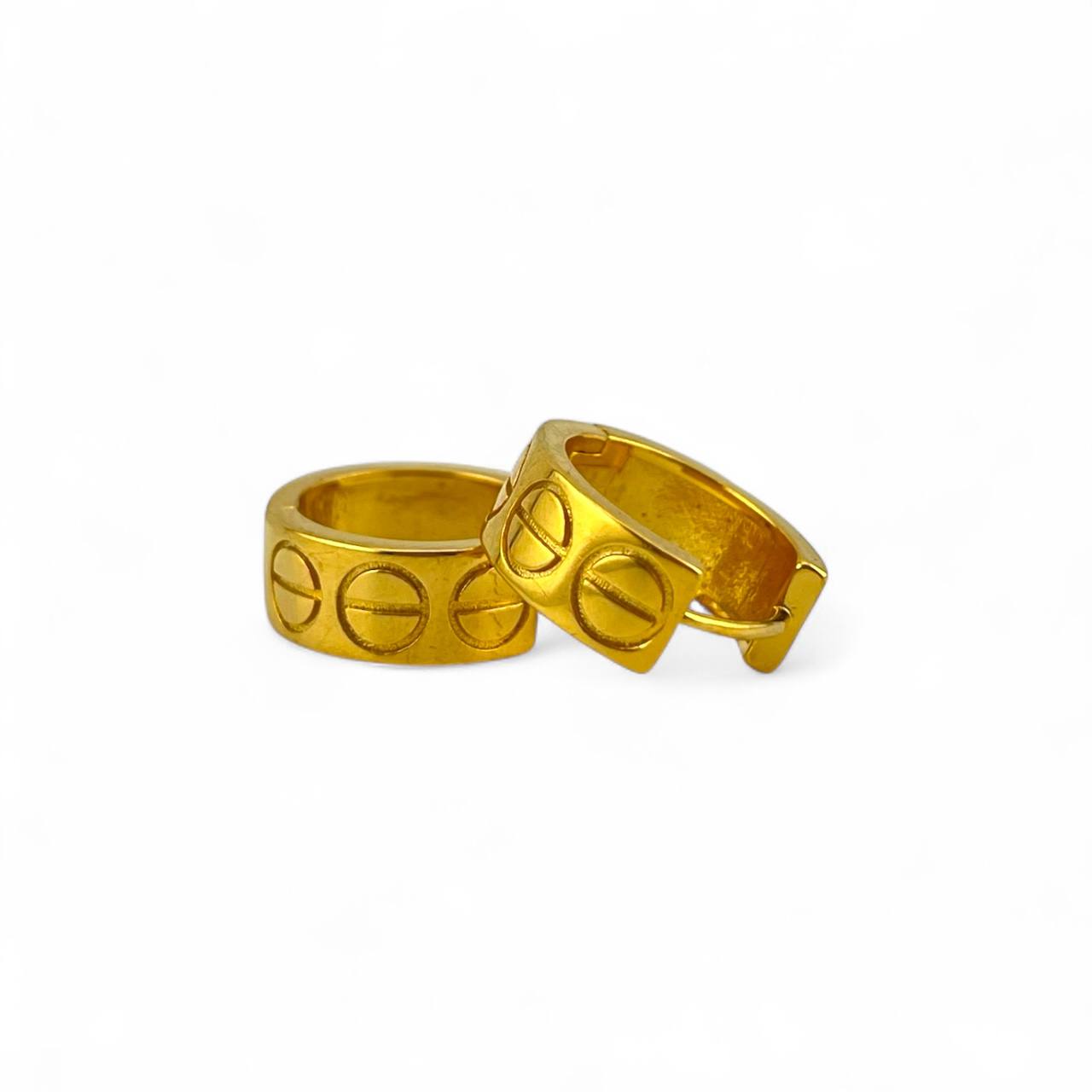 cartier Love Huggie Hoop Earrings