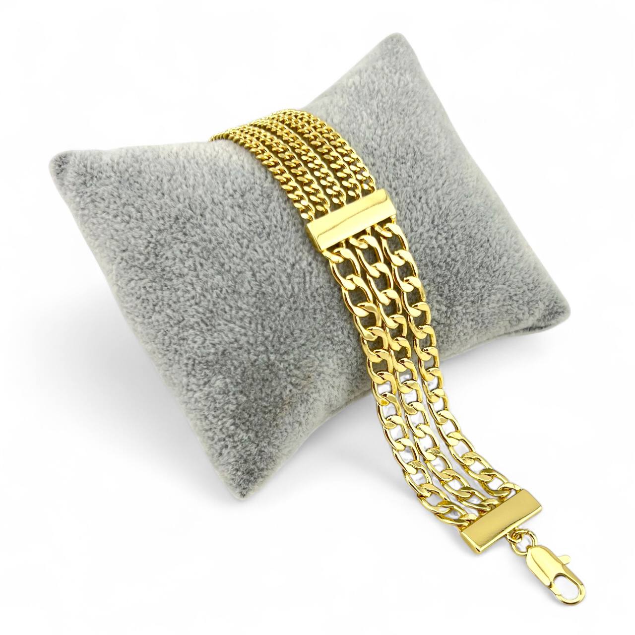 Simple Multi-chain “Golden Layer" Bracelet ✨