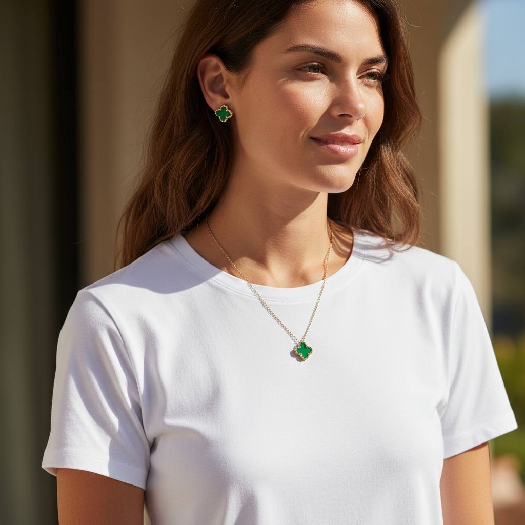 VANCLEEF Clover Set – Graceful & Chic