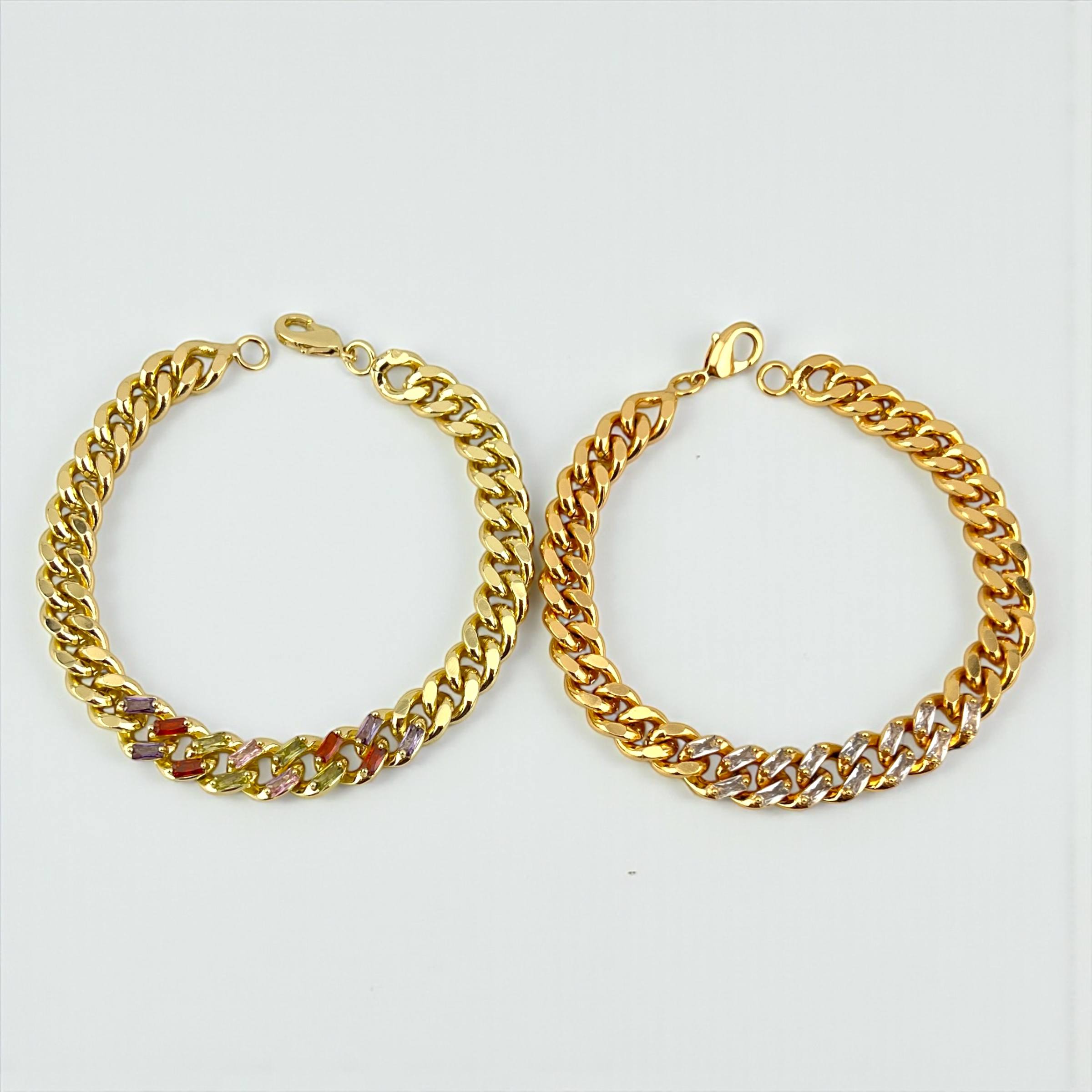 chain Bracelet with stones ✨