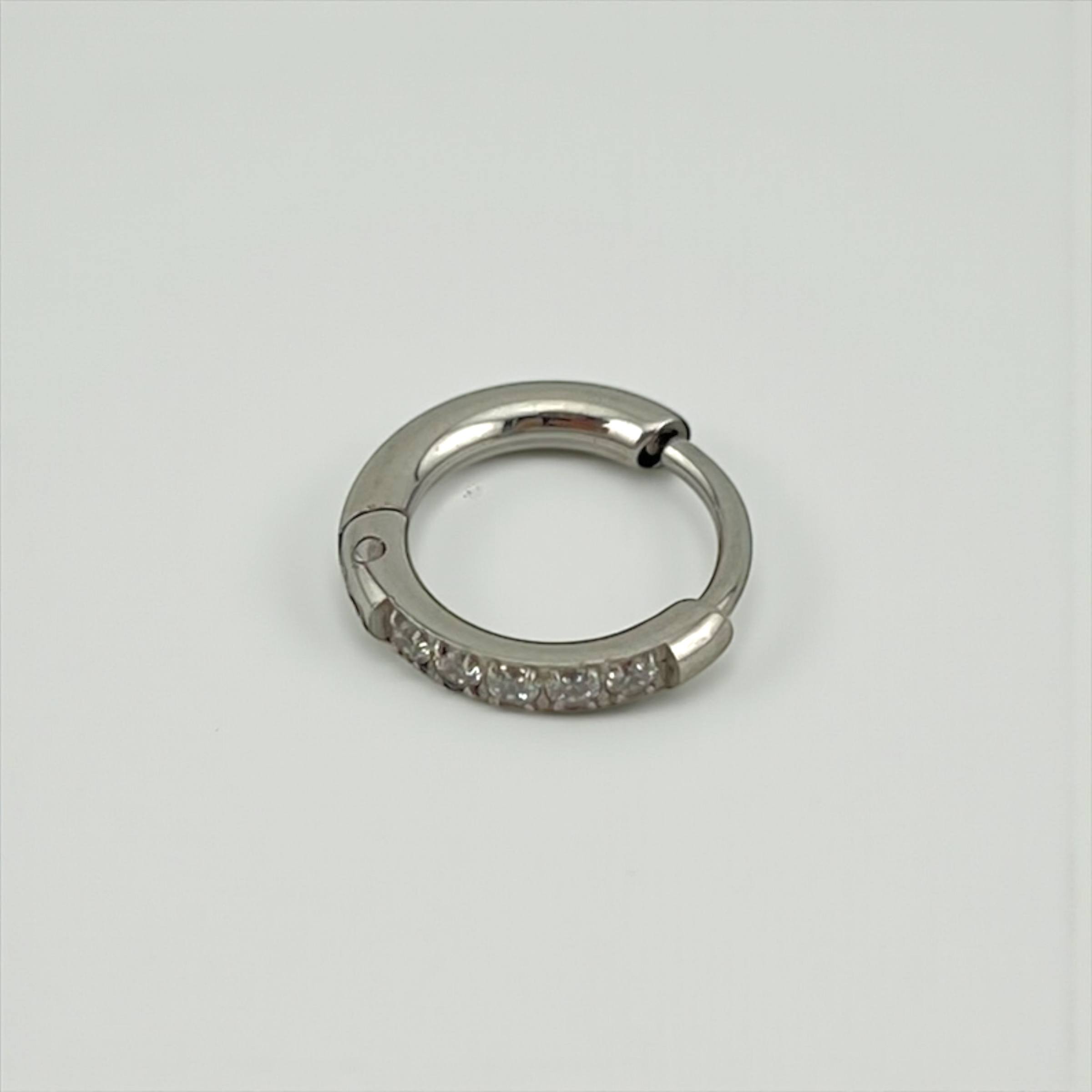 Crystal Ear Piercing Gold & Silver (4 Sizes)