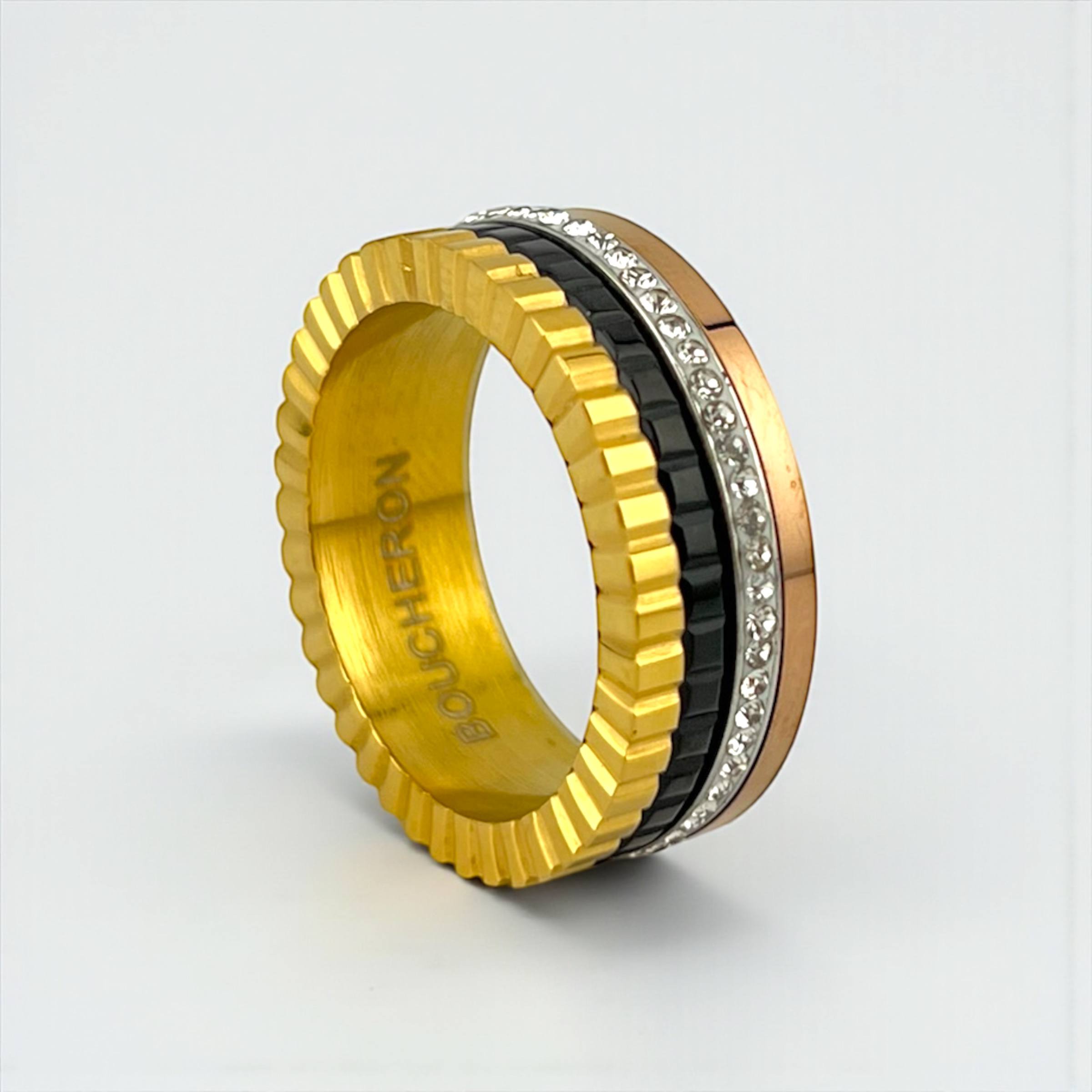 Boucheron stainless steel edition Ring