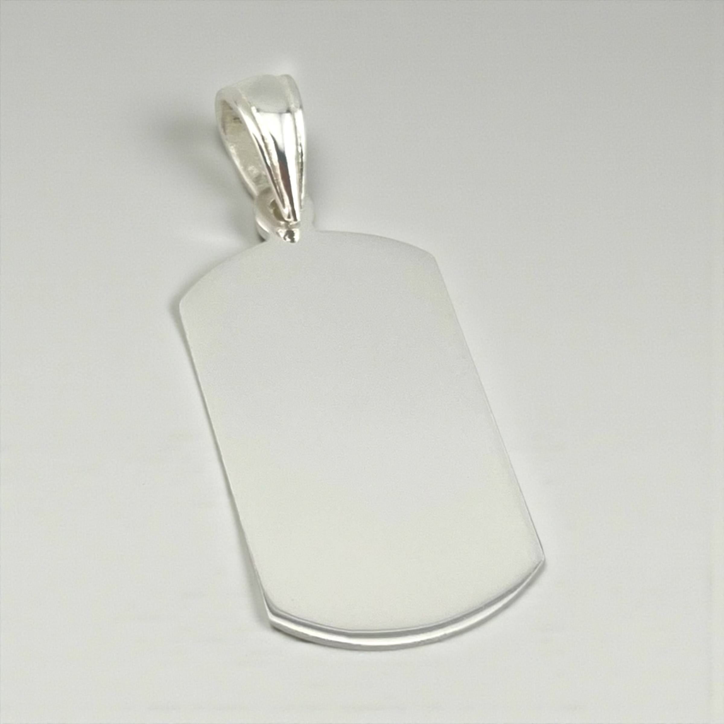 SILVER 925 Minimal Bar Pendant – Sleek & Timeless ✨