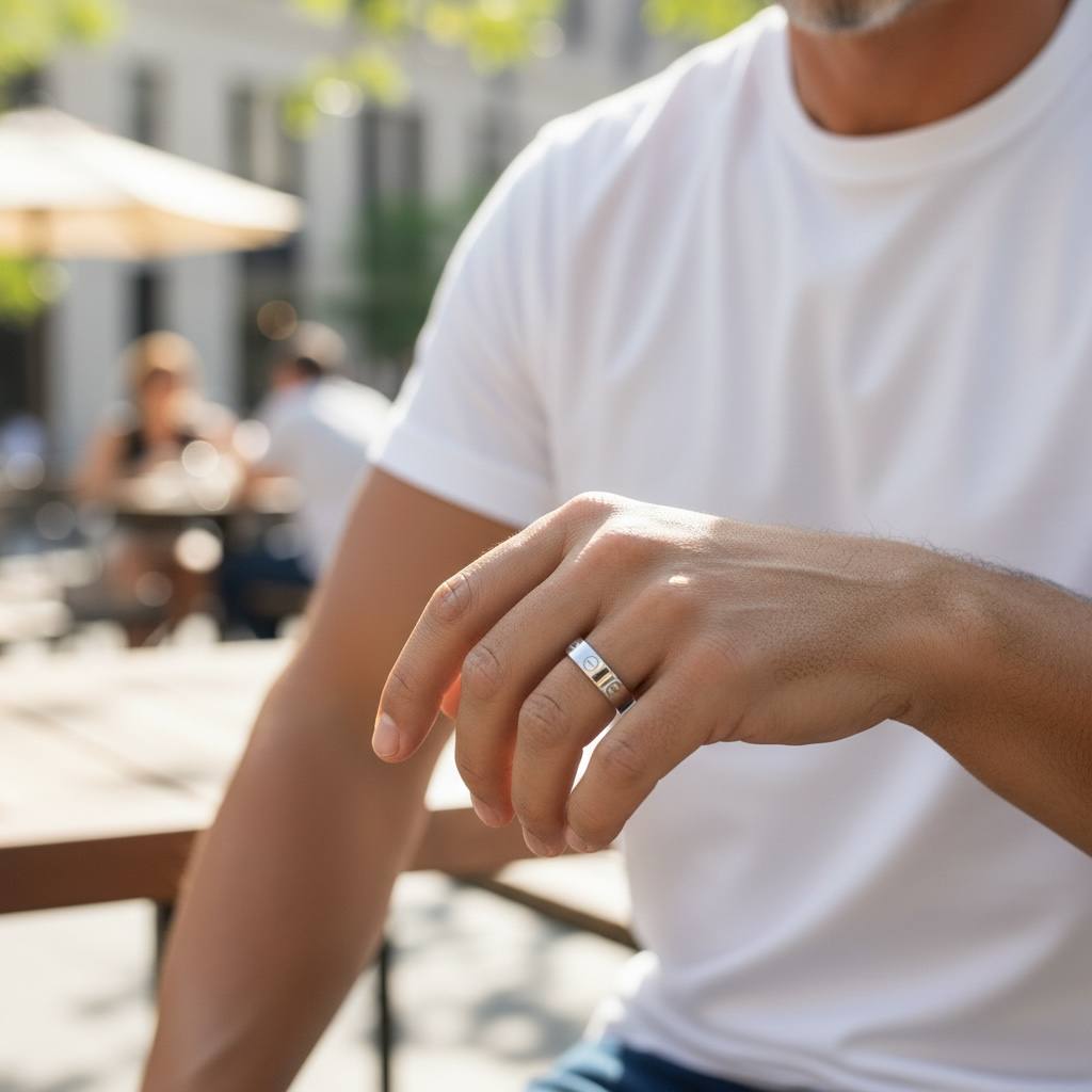 Silver 925 cartier Unisex Ring ✨