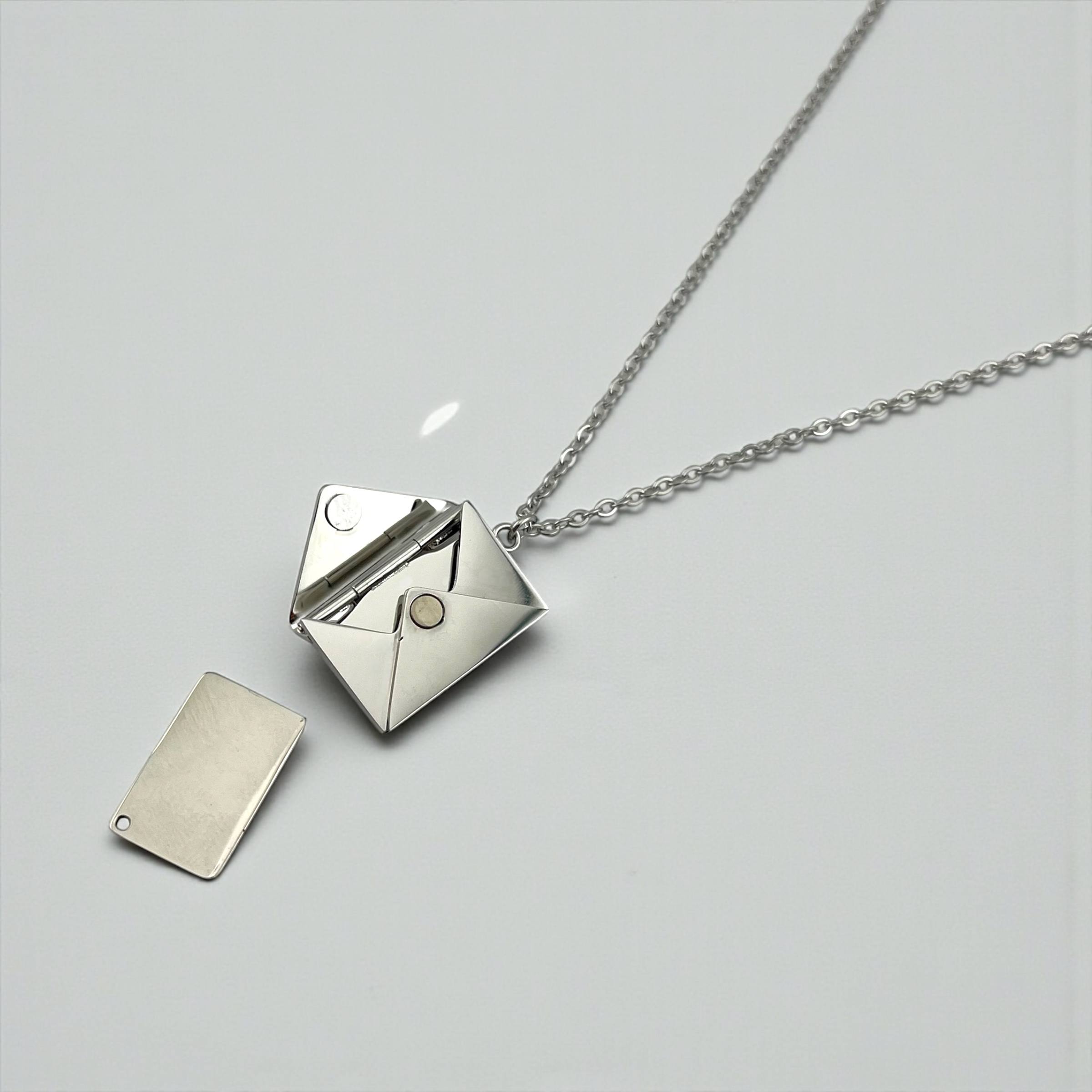 love Secret Message Envelope Necklace ✨✉️