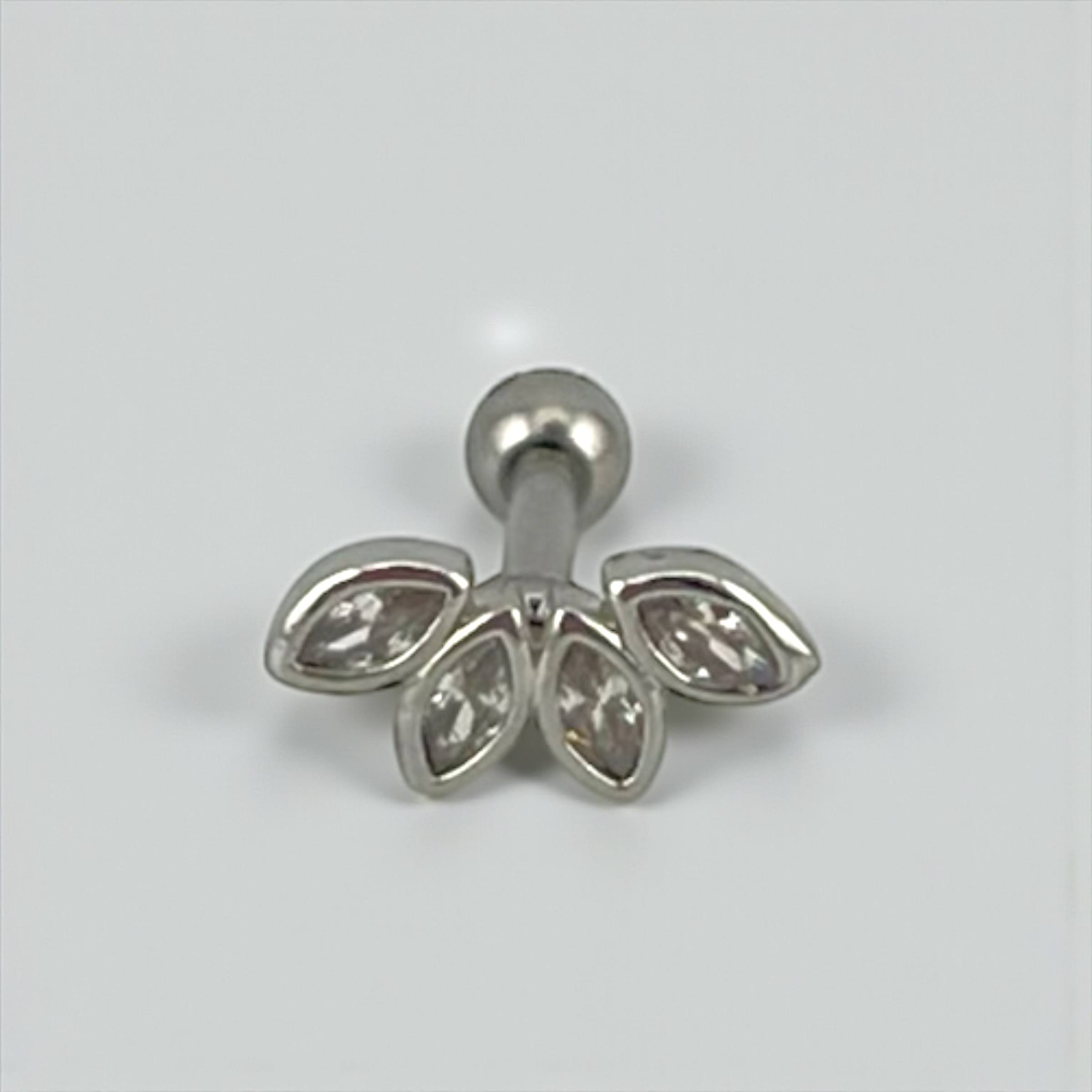 Petal Spark ear piercings✨🌿