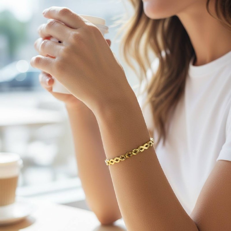 Chain Elegance Bangle