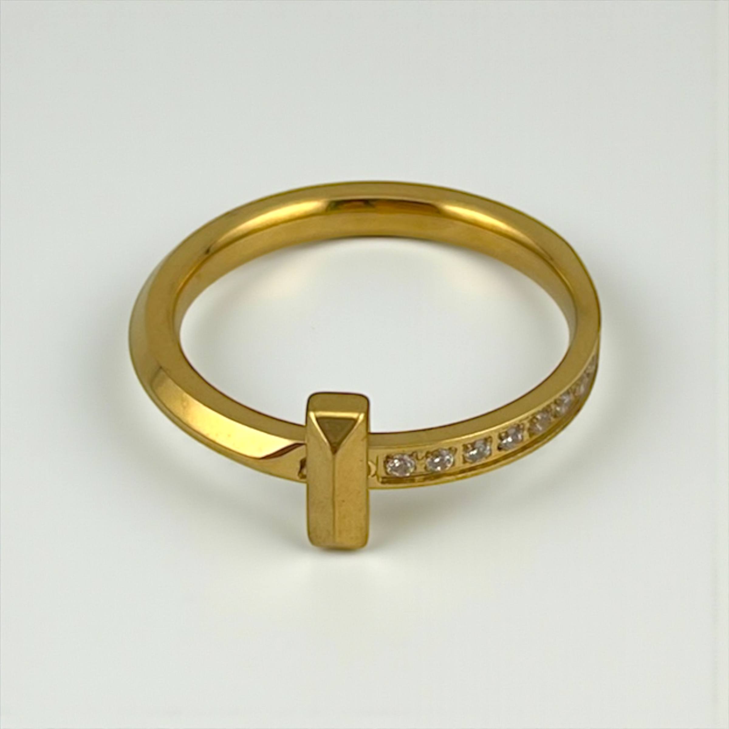 with stone tiffany ring