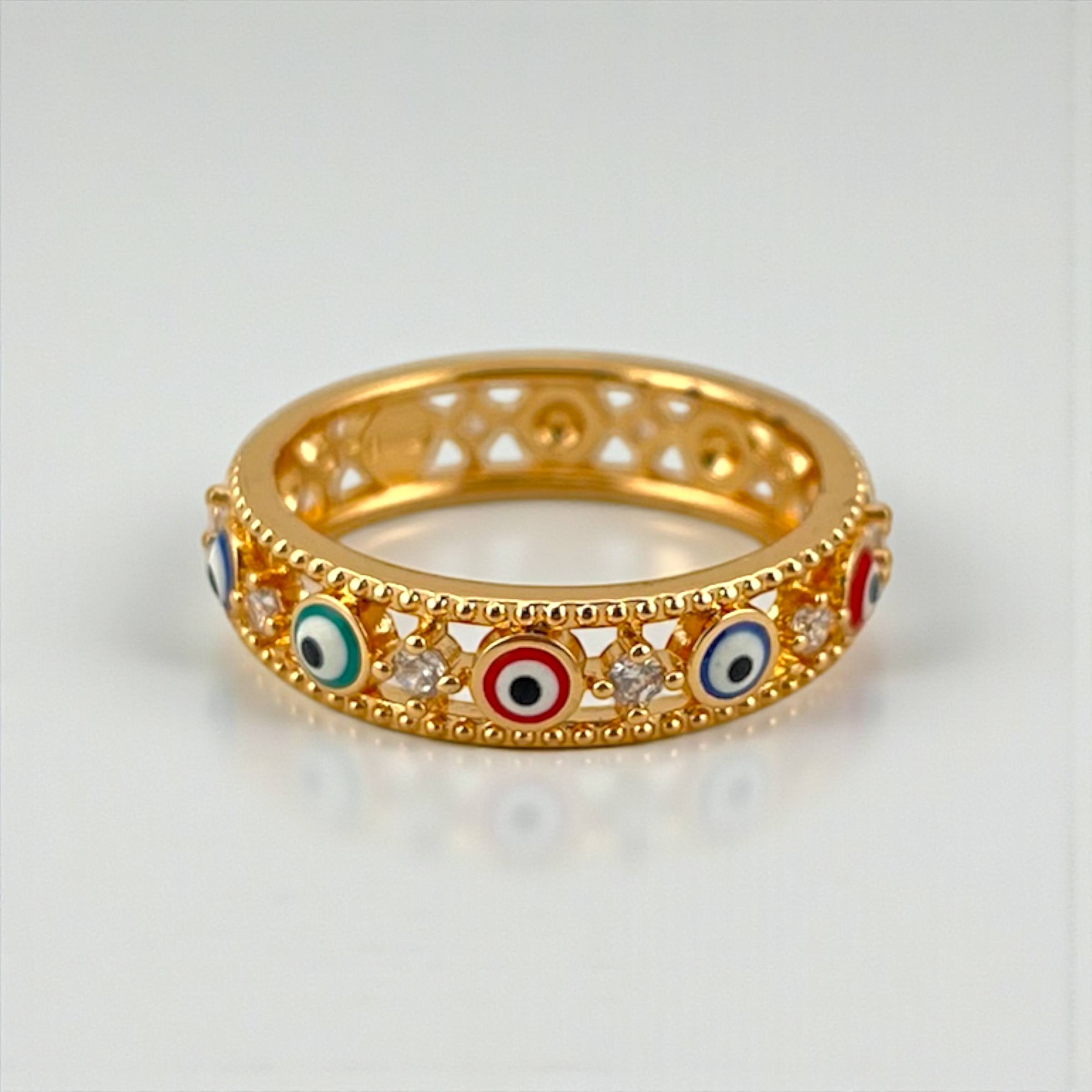 Colorful Evil Eye Band