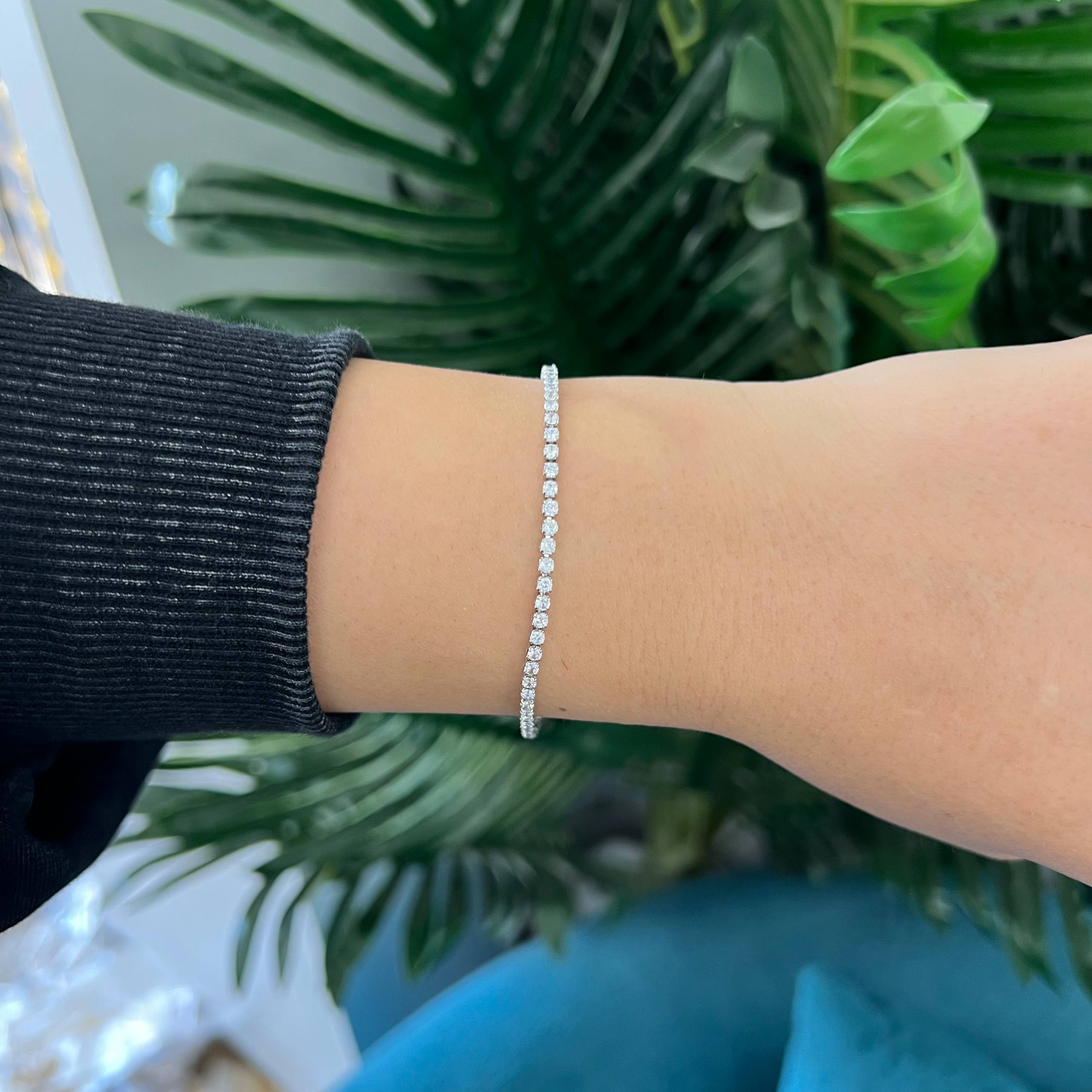 thin Classic Tennis Bracelet ✨