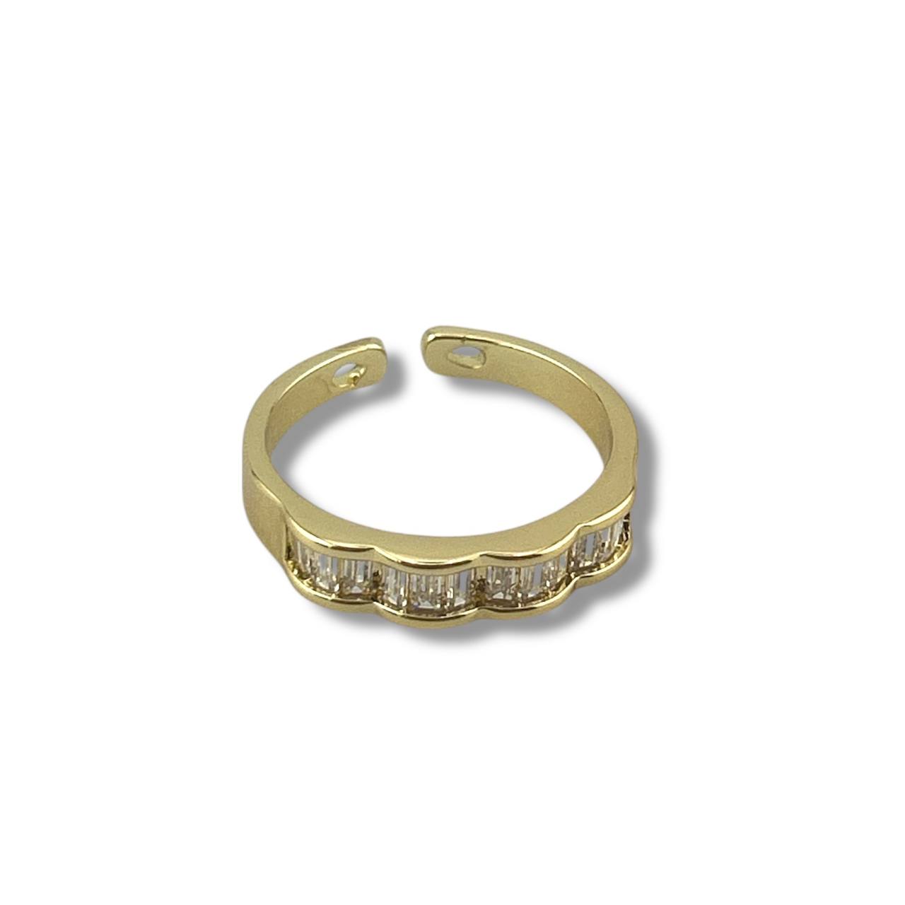 Crystal Crown Band – Gold