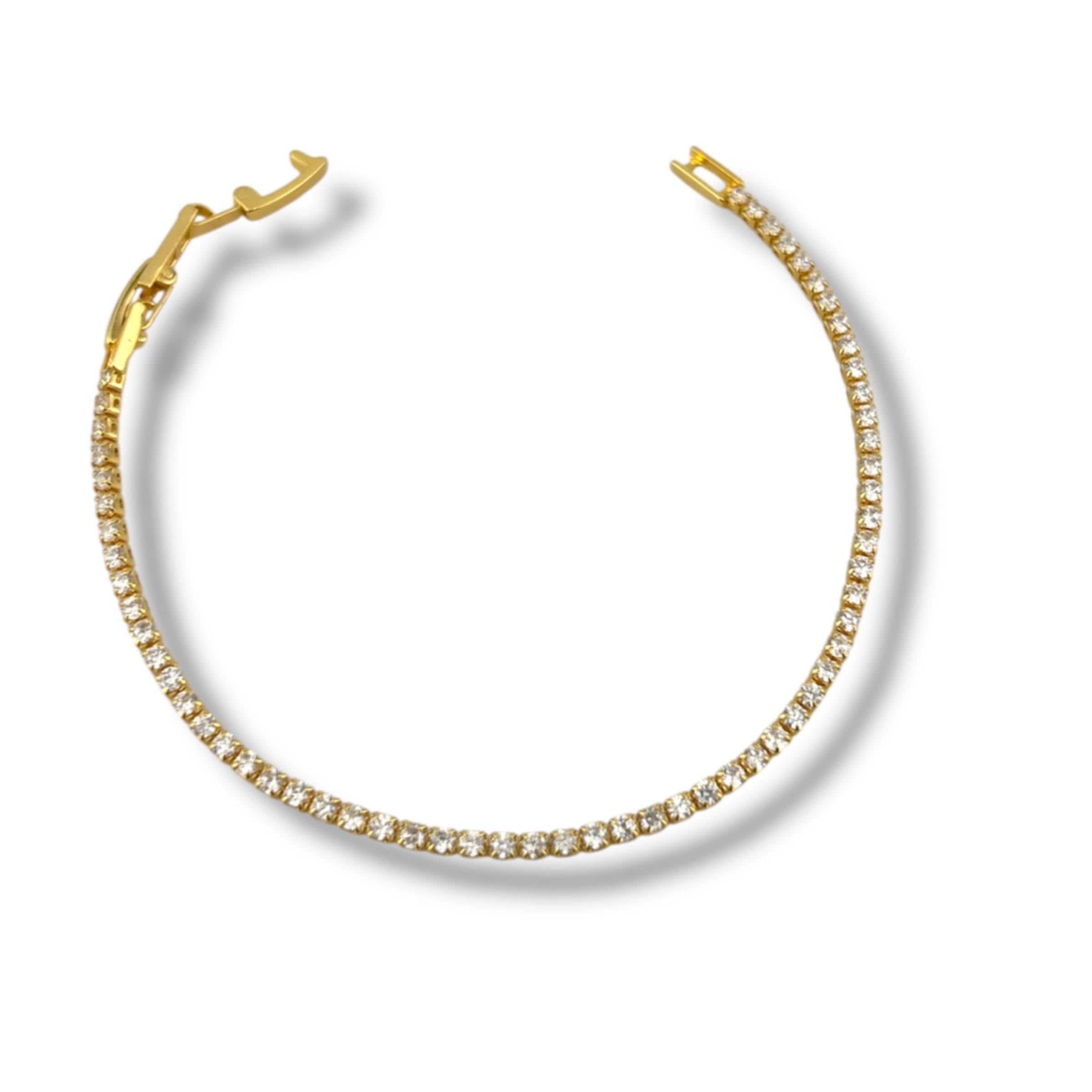 Petite Dazzle Mini Tennis Bracelet